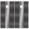 Carbon Fiber & Brushed Metal Cornhole Board Wrap
