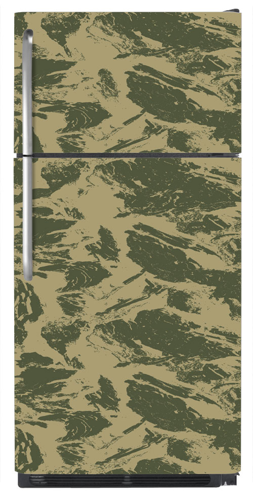 Camo 1 Refrigerator Wrap