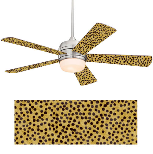 Cheetah Print Ceiling Fan Wrap