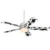 Cow Print Ceiling Fan Wrap