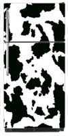 Cow Print Refrigerator Wrap