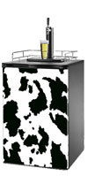 Cow Print Kegerator / Mini Fridge Wrap