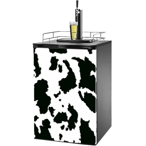 Cow Print Kegerator / Mini Fridge Wrap