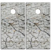 Cracked Concrete 2 Cornhole Board Wrap