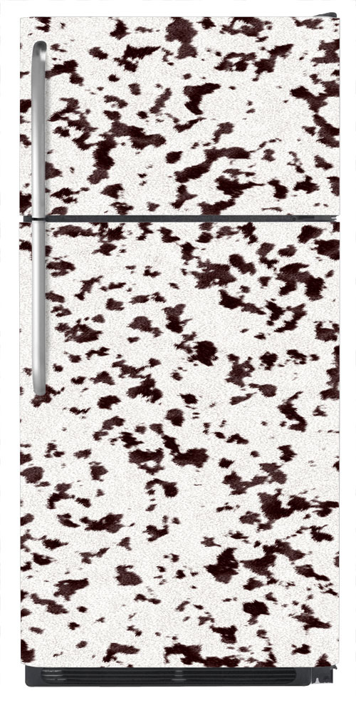 Dalmation Print Refrigerator Wrap