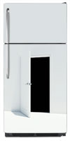 Open Door Refrigerator Wrap