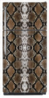 Snake Skin Refrigerator Wrap