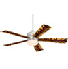 Tiger Print Ceiling Fan Wrap