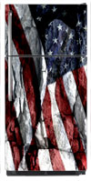 US Rock Flag 1 Refrigerator Wrap