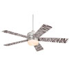 White Tiger Print Ceiling Fan Wrap